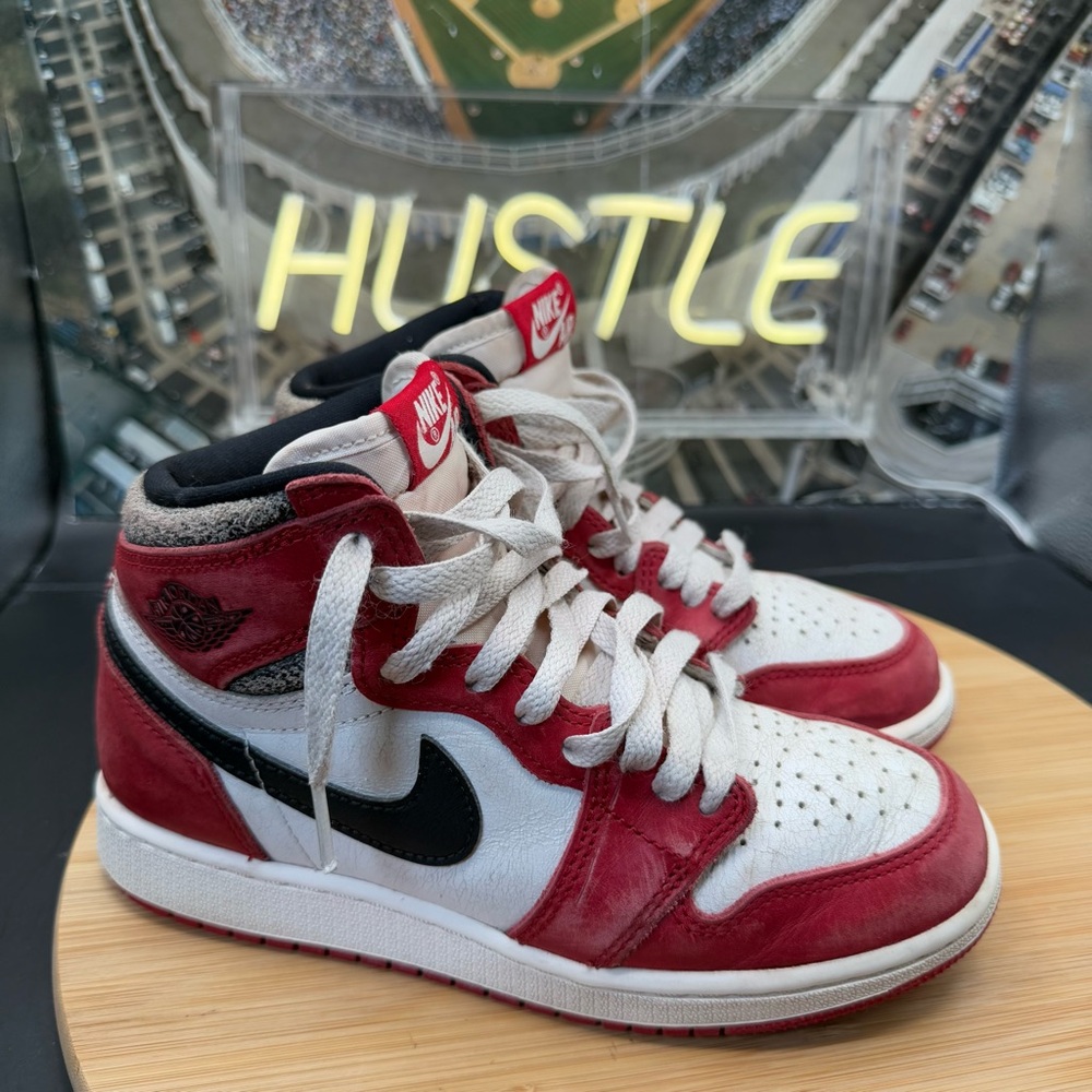 Nike Air Jordan 1 Retro High OG (GS) Lost and Found Chicago Sz 3.5Y (FD1437-612)